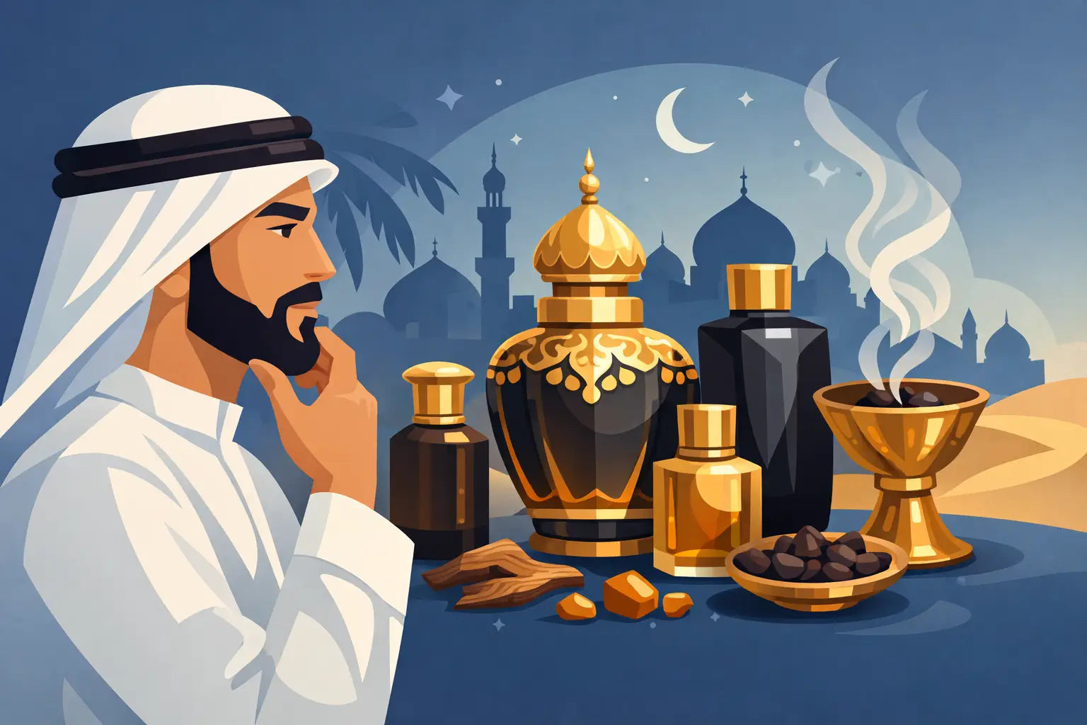 Arabische parfum voor mannen kiezen