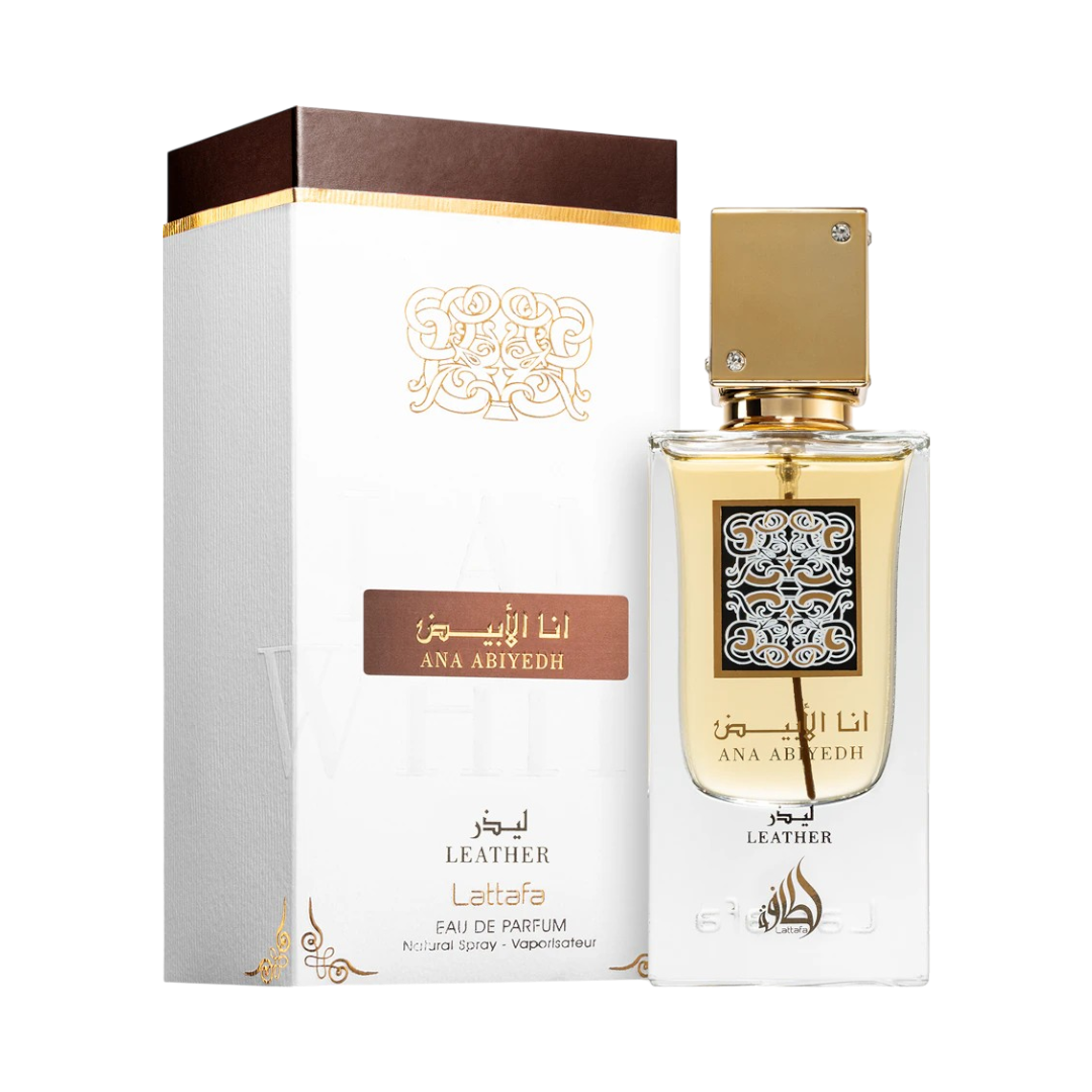 Lattafa Ana Abiyedh Leather – Eau de Parfum – Unisex – 60ml
