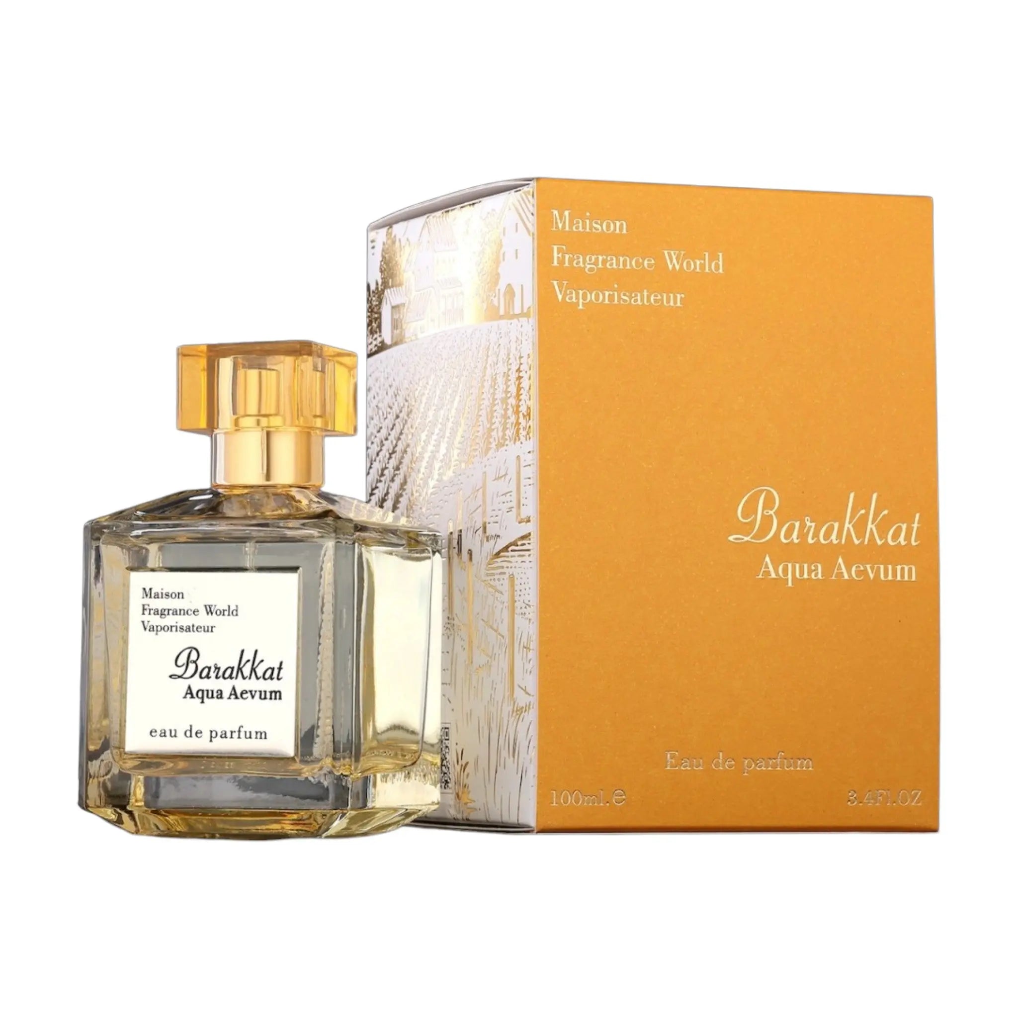 Fragrance World Barakkat Aqua Aevum Eau de Parfum 100ml Pure Oud