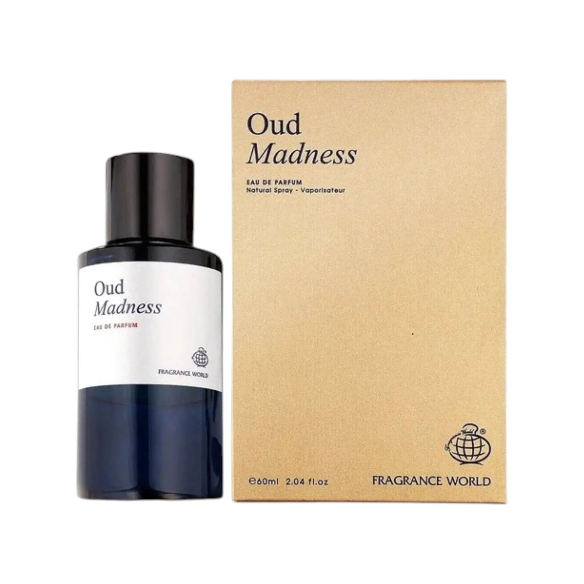 Fragrance World Oud Madness Eau de Parfum 60ml Pure Oud