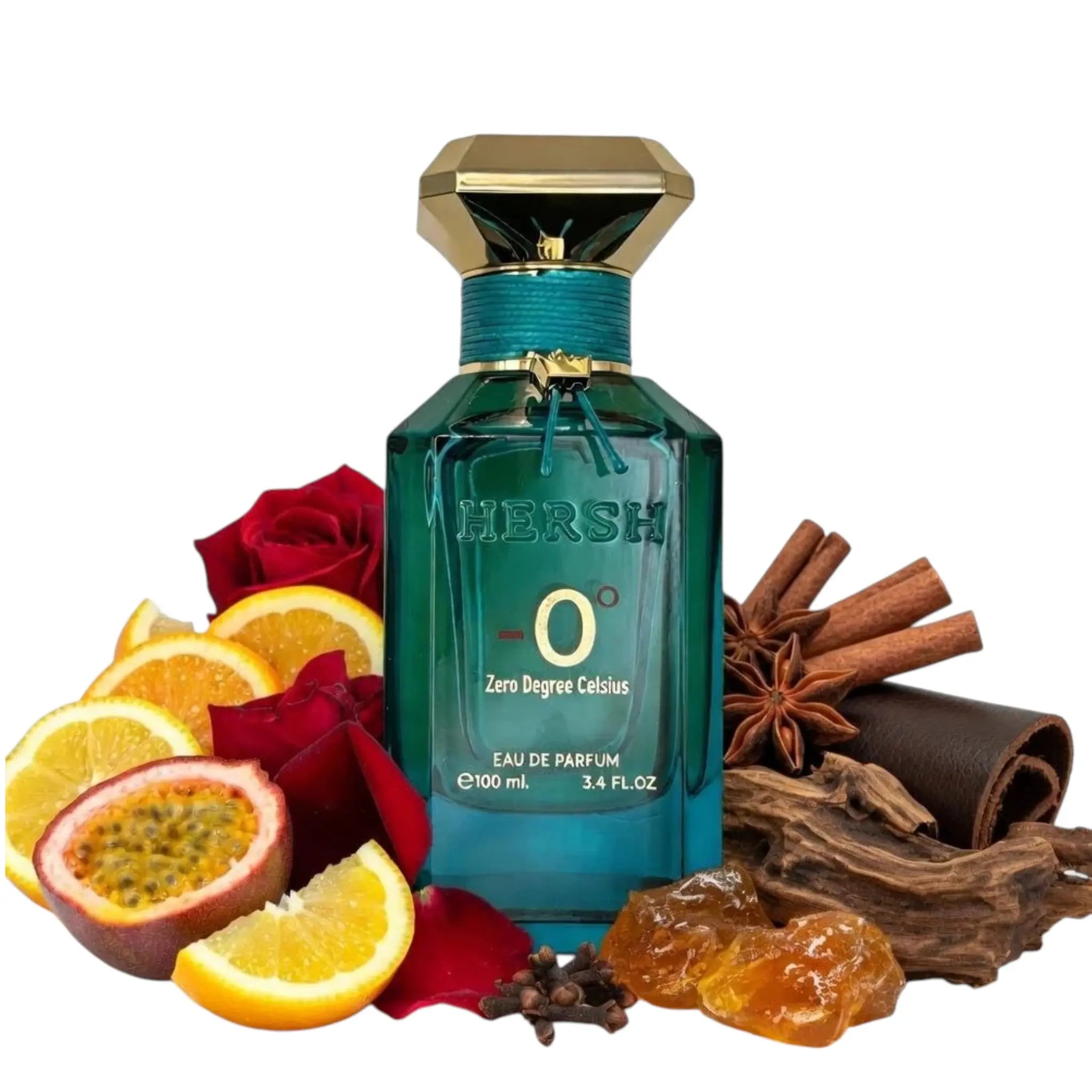 Hersh Alizz Oud Zero Degree Celsius Eau de Parfum 100ml Pure Oud