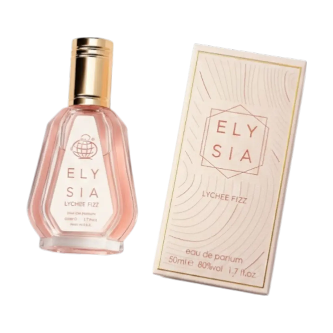 Fragrance World Elysia Lychee Fizz - 50ml Pure Oud