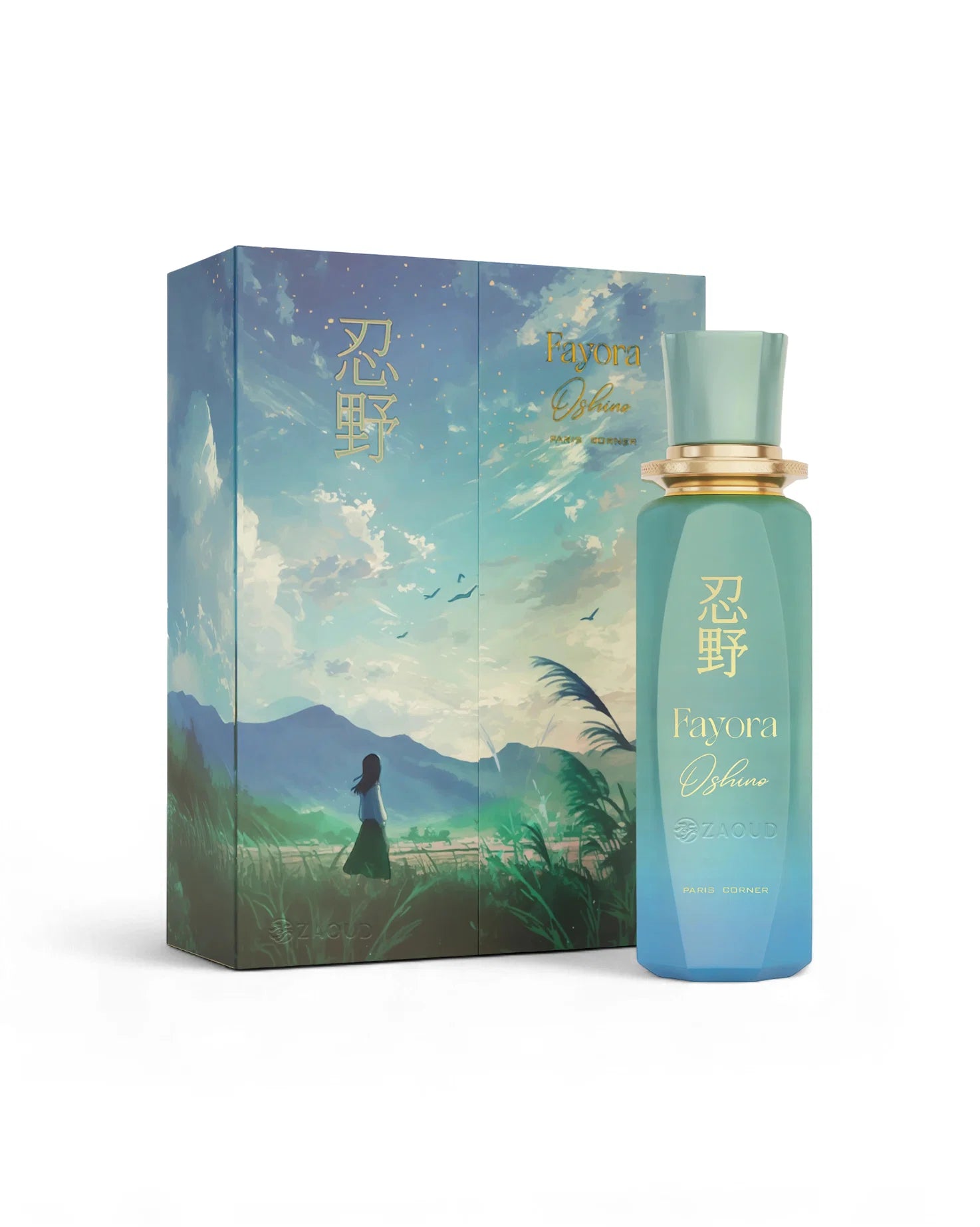 Paris Corner Fayora Oshino 100ml fruitig bloemig gourmand parfum
