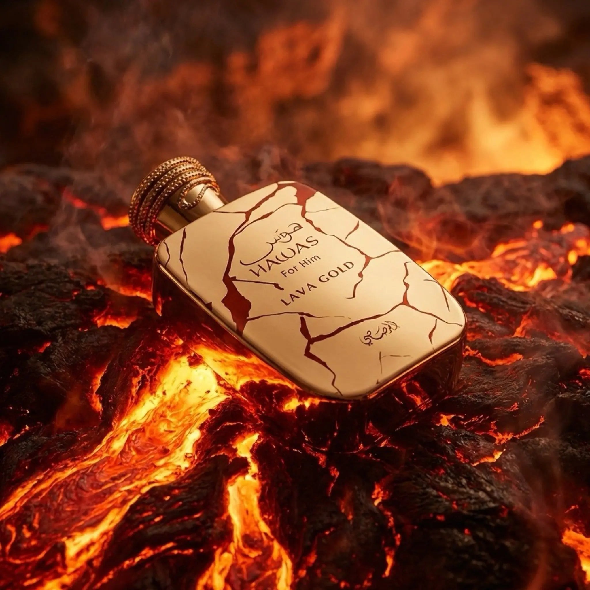 Rasasi Hawas Lava Gold Eau de Parfum 100ml Pure Oud