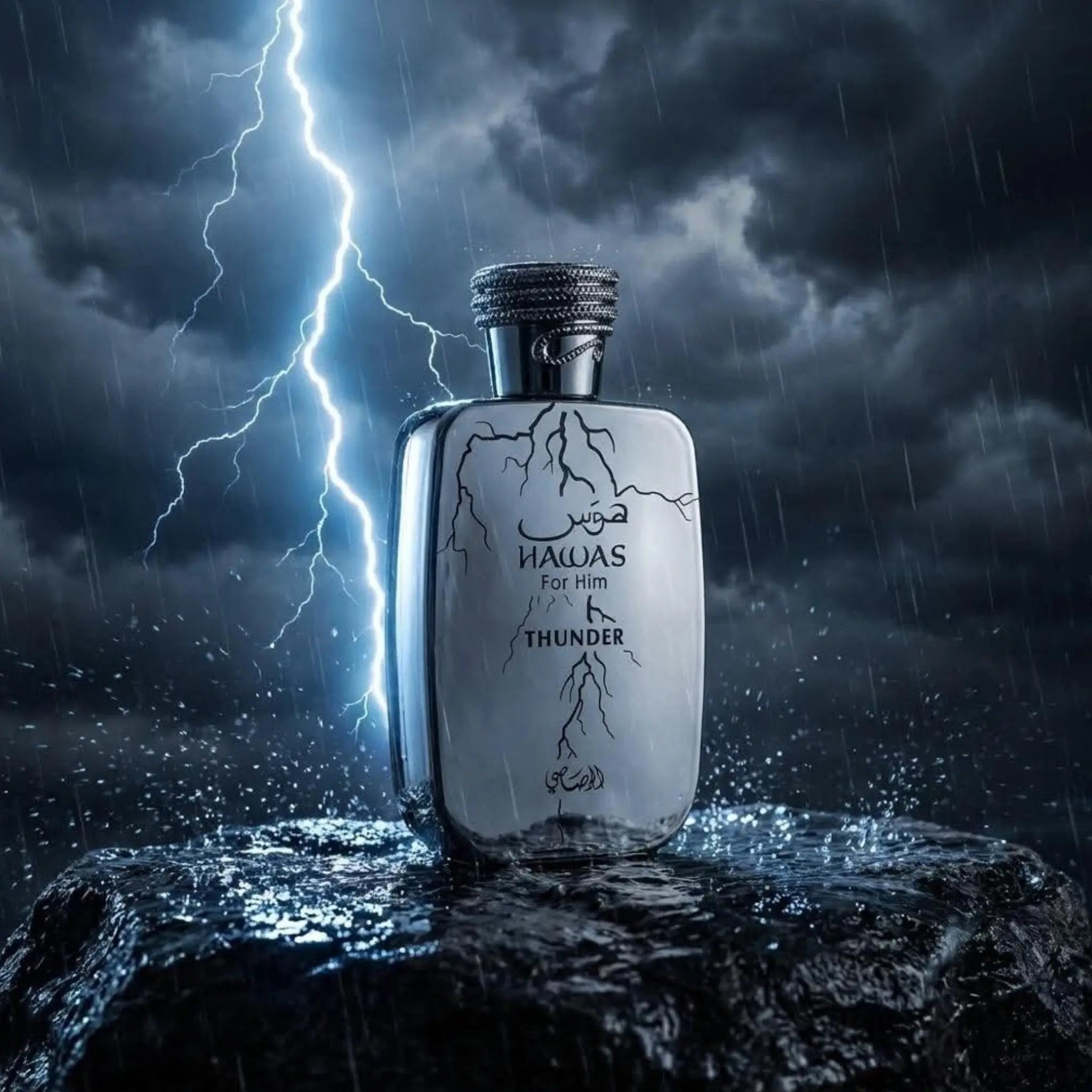 Rasasi Hawas Thunder Eau de Parfum 100ml Pure Oud