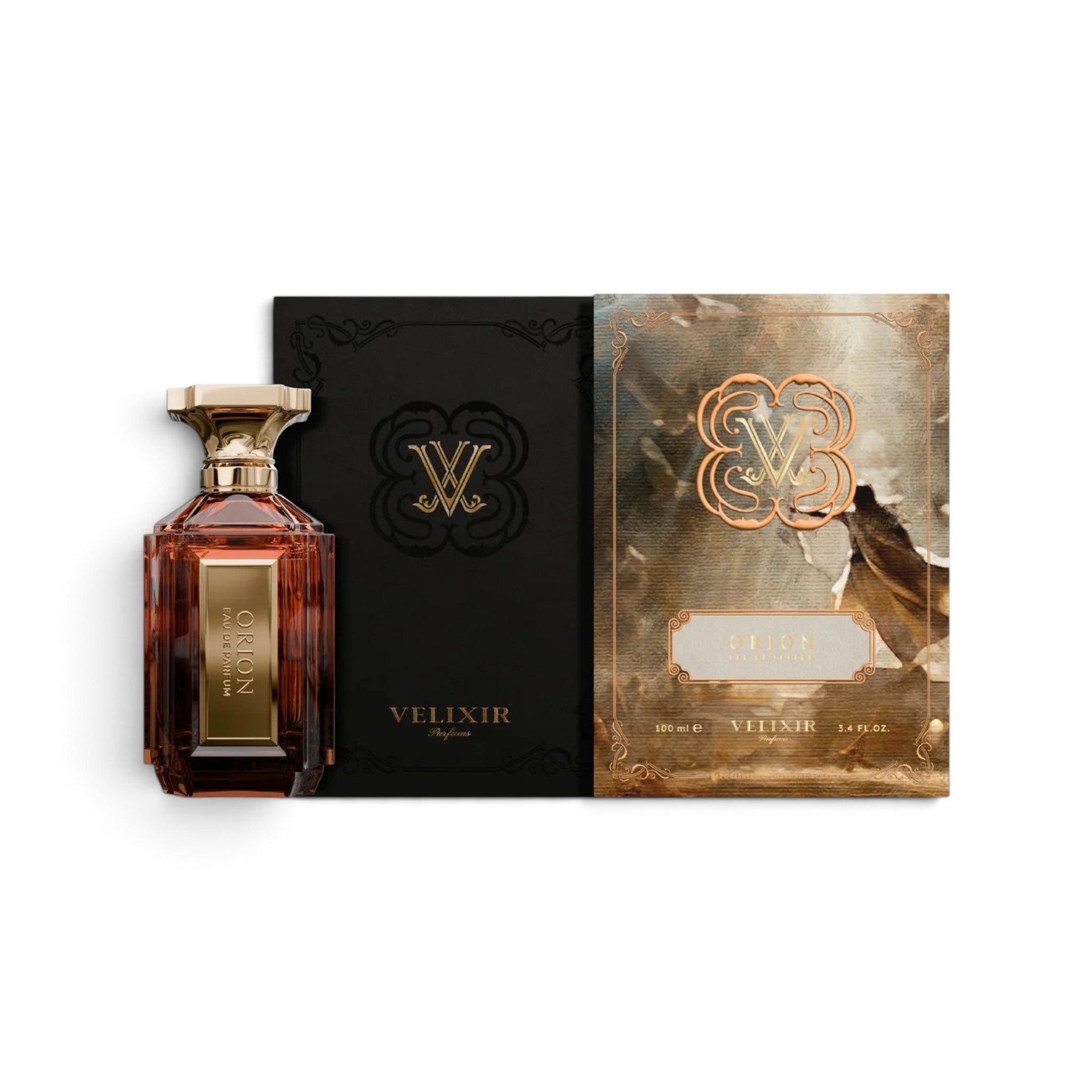 Velixir Orion parfum verpakking