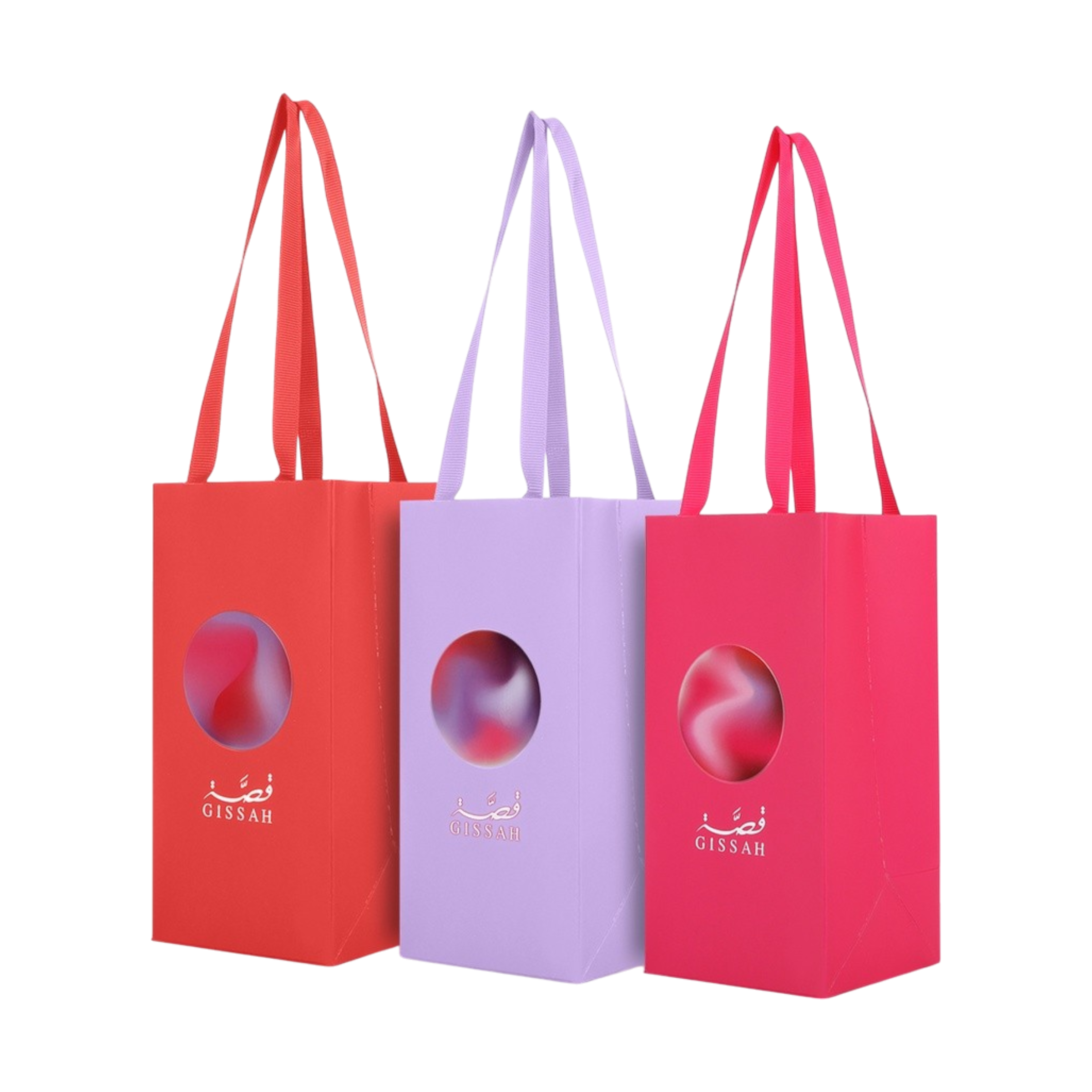 Enchanted Set – Gissah – Feminine Eau de Parfum Collection – 3×50ml + 3 Mini Bags