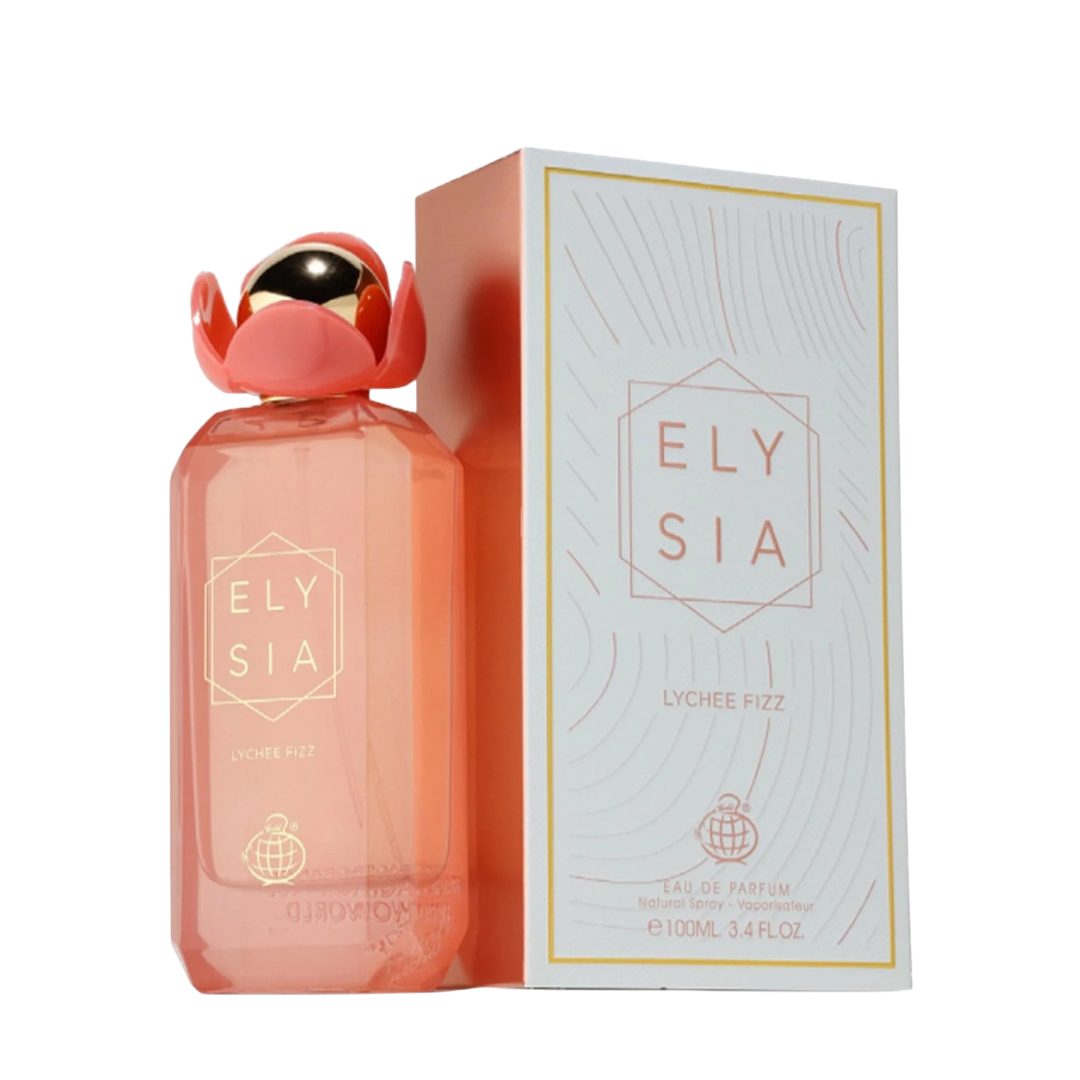 Fragrance World – Elysia Lychee Fizz – Eau de Parfum – Dames – 100 ml