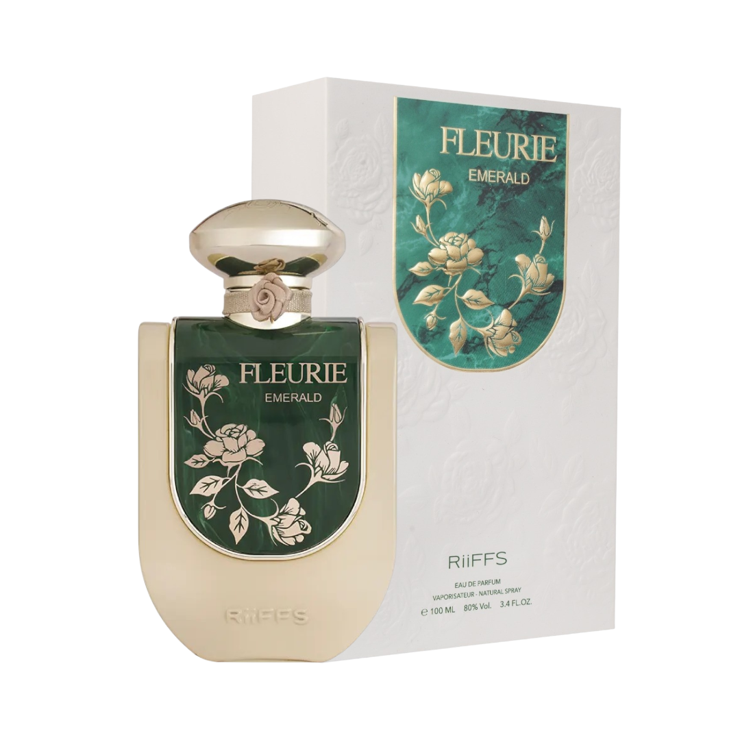 Riiffs Perfumes - Fleurie Emerald Green – Eau de Parfum – Women – 100 ml