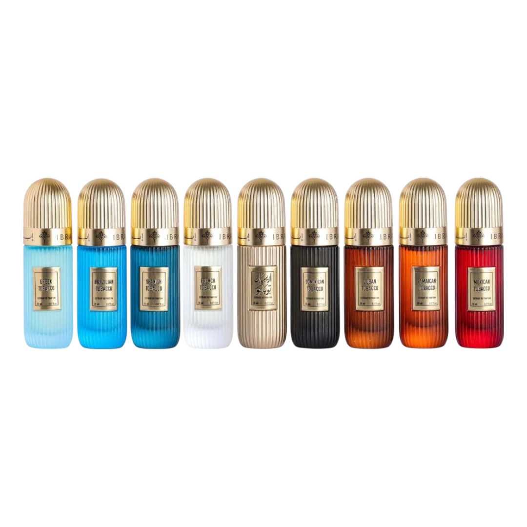 Ibraq – Tobacco Mini Collection – Unisex – 9 x 20ml