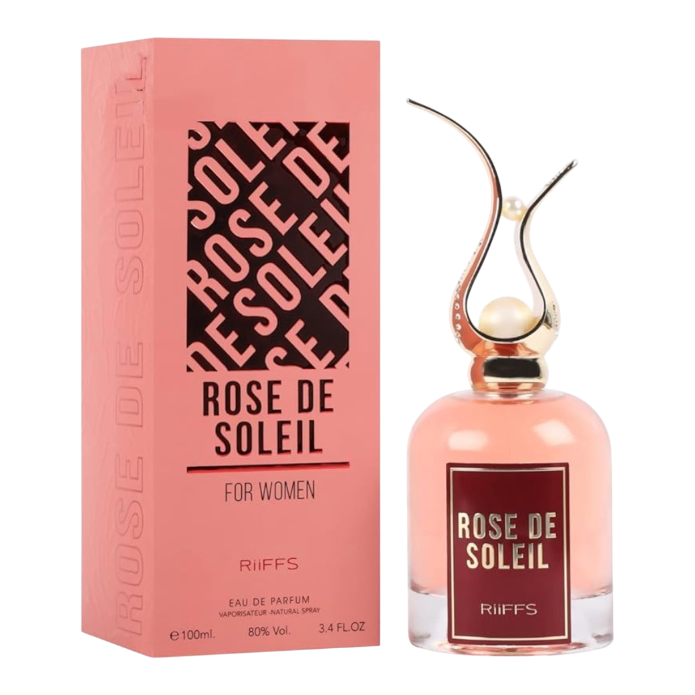 Rose De Soleil Eau de Parfum – 100 ml – RiiFFS – Voor Vrouwen 