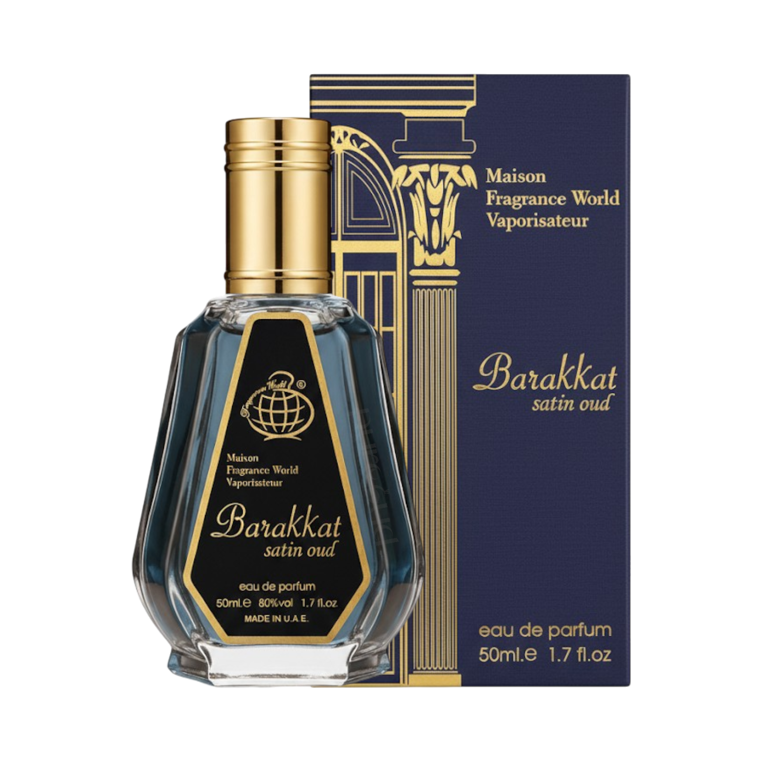 Fragrance World – Barakkat Satin Oud – Eau de Parfum – Unisex – 50ml