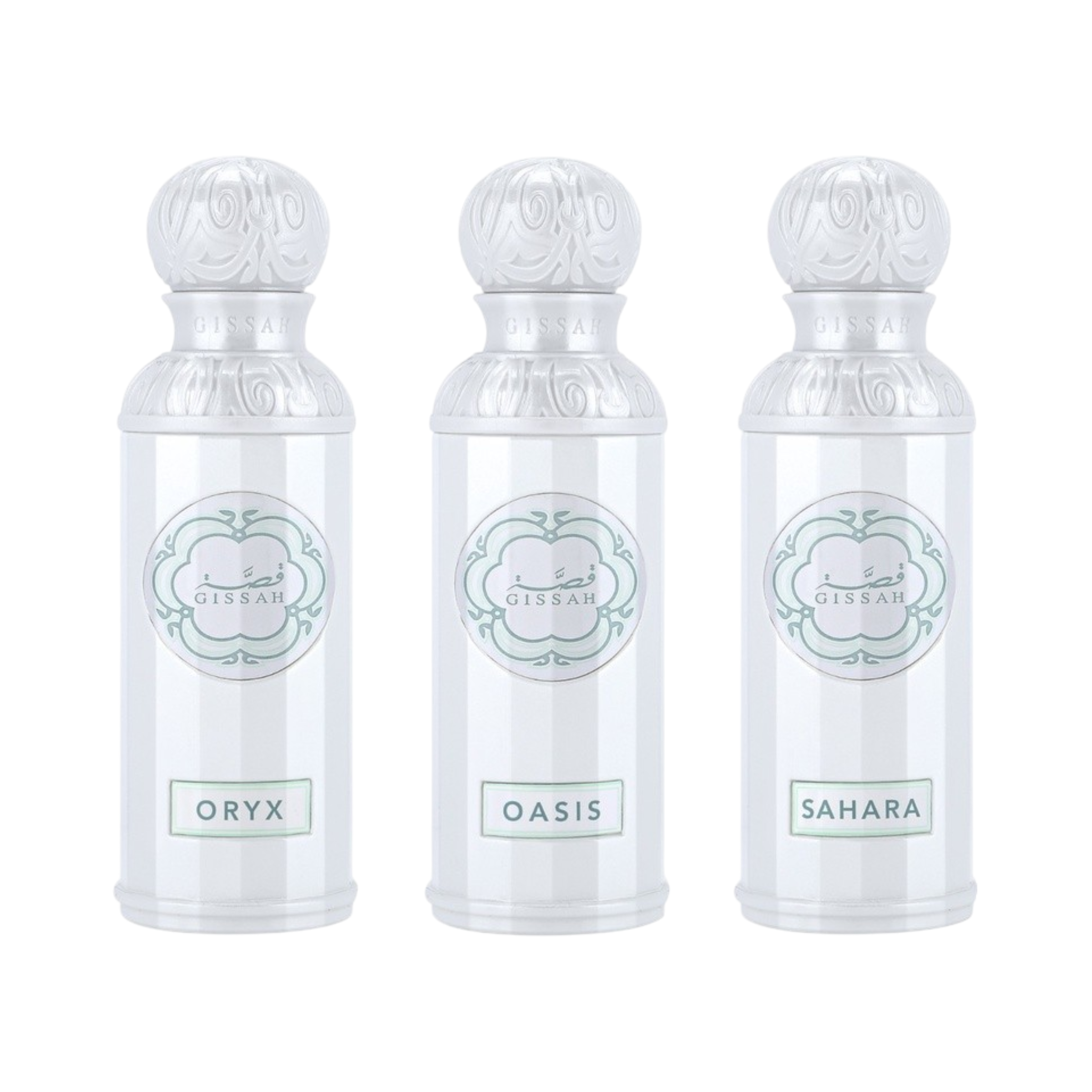 Soul of Arabia Eau de Parfum Set – Gissah Perfumes – 3 x 50 ml Unisex 
