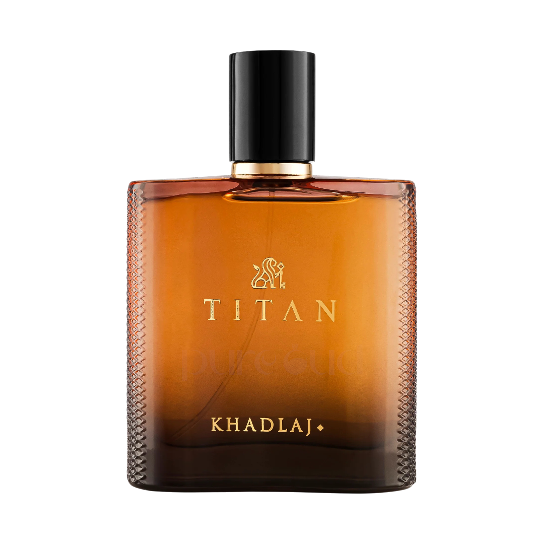 Khadlaj Titan parfum fles krachtige donkere uitstraling luxe Arabische geur unisex scent