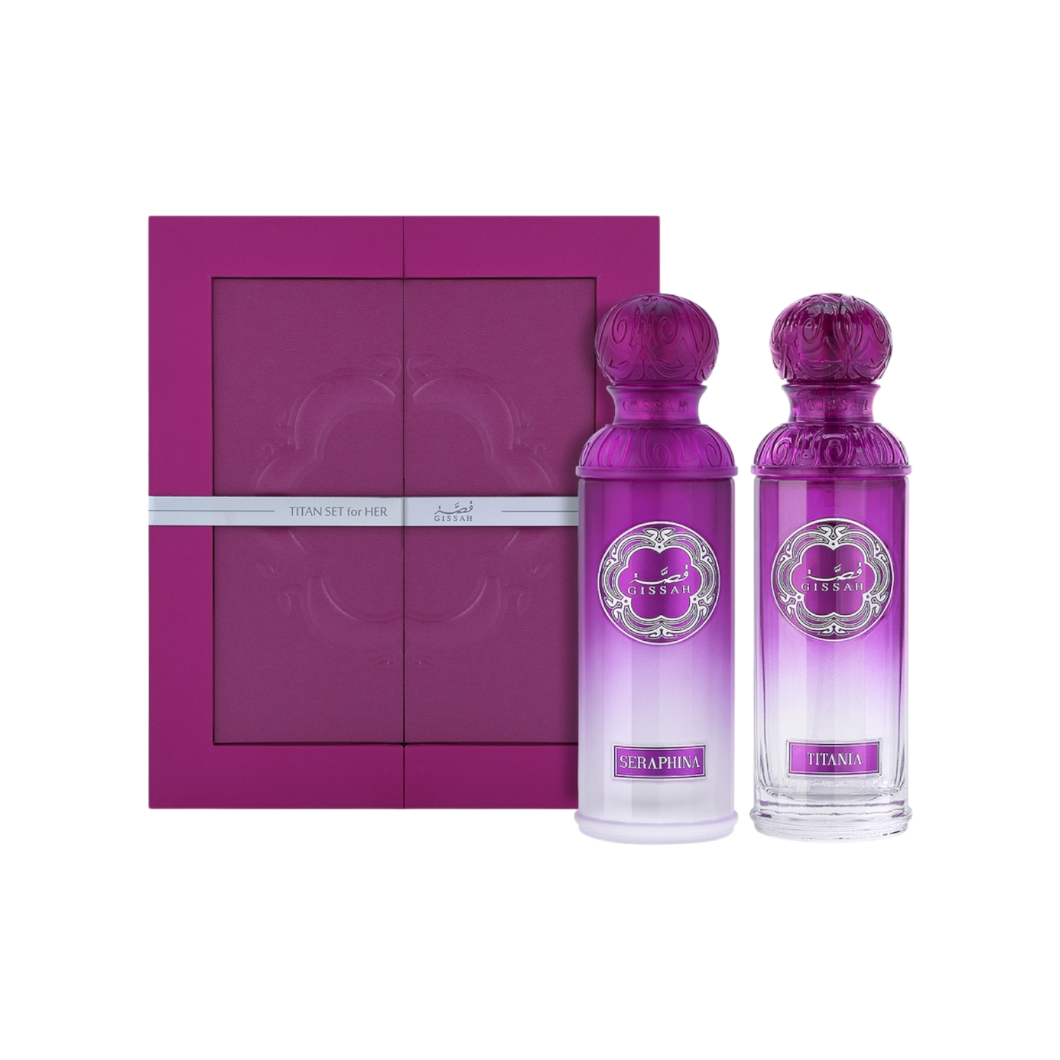 Gissah - Titan Her – Eau de Parfum Gift Set – Women – 2x90 ml