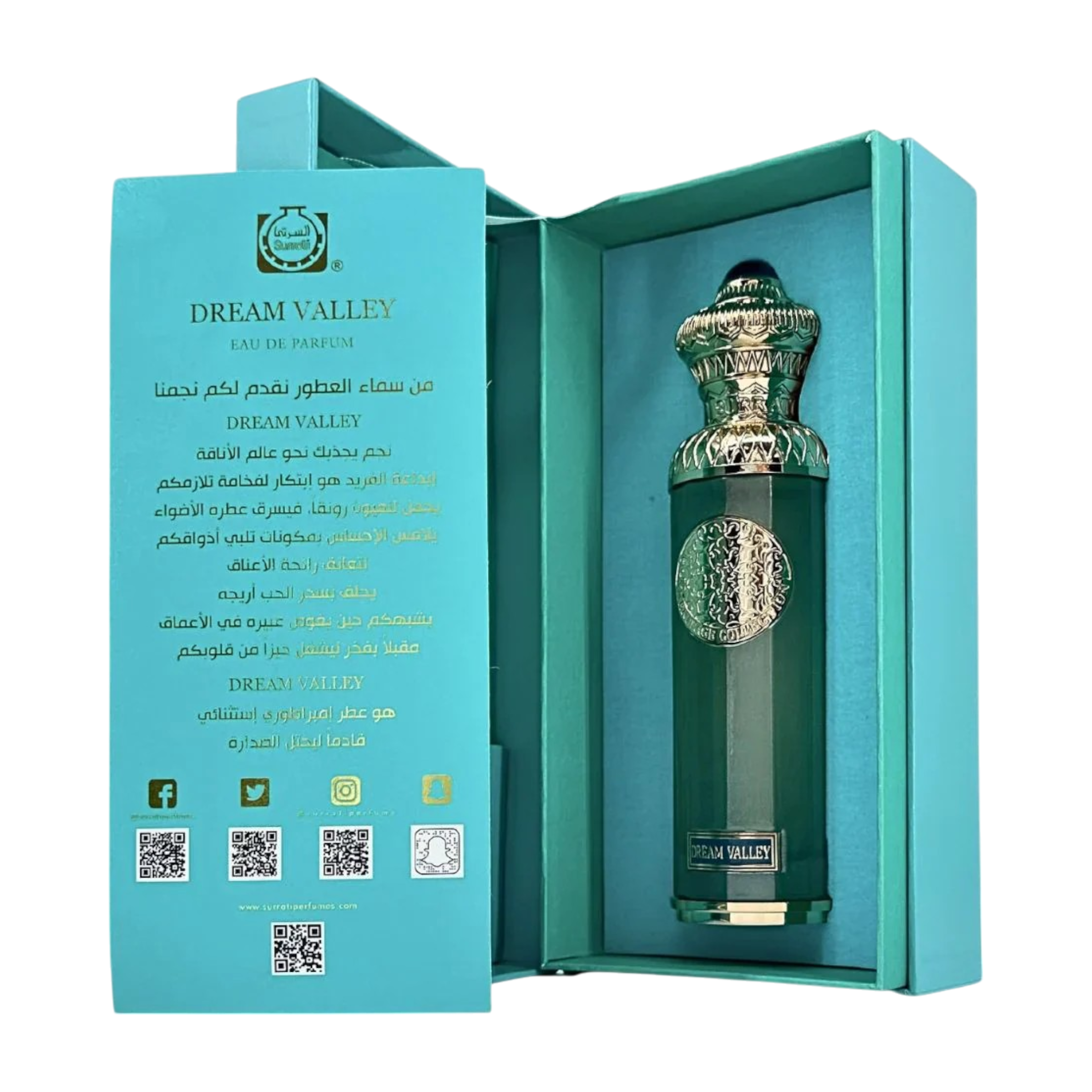 Dream Valley – Surrati Eau de Parfum – Unisex – 140ml (Gissah Imperial Valley)